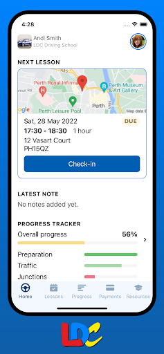 Android application LDC Pupil App screenshort