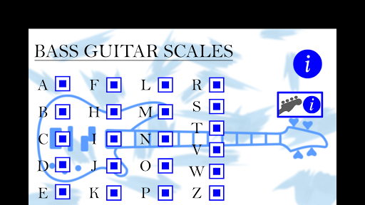 Android application Bass Scales screenshort