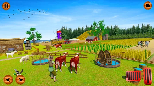 trò chơi nông nghiệp làng