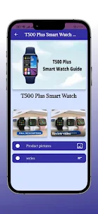 T500 Plus Smart Watch Guide