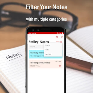 Smiley Notes - Day to Day Notes handling 1.1.0.5 APK screenshots 5