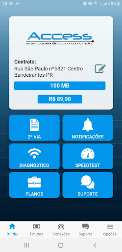 Access Provedor Screen 2