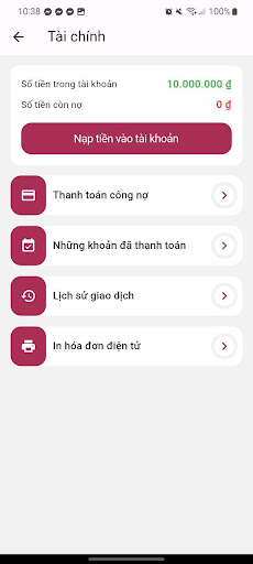 Android application Digital HTU screenshort