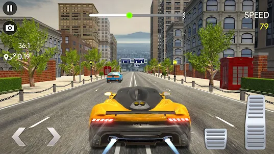 Highway Racing Car Driving Sim
