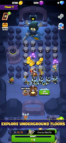Screenshot 12 Gold and Heroes - Idle Dig android
