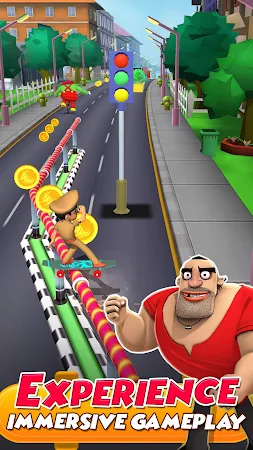 Game screenshot Little Singham Super Skater apk download