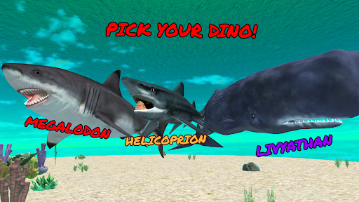 Android application Dino Battle Arena Jurassic Sea screenshort