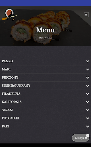 OksiSushi Screen 3