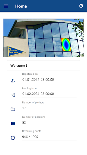 Android application SommerGlobal Cloud screenshort