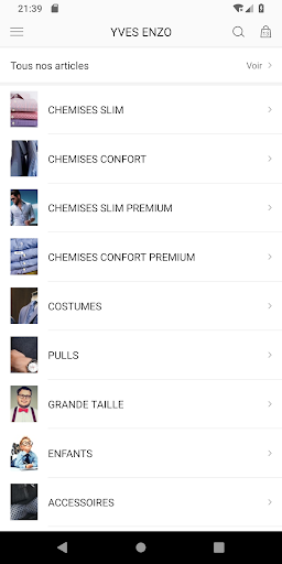 YVES ENZO Screen 2