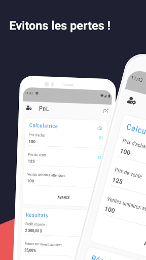 Aperçu de l'application