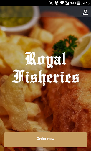 Android application Royal Fisheries Ordering screenshort