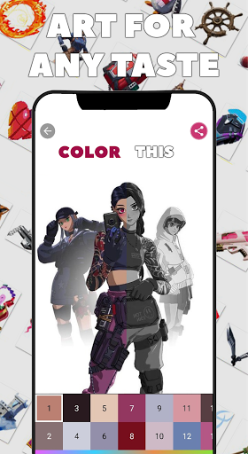 PixNite - Color by number Screen 3