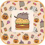 Cover Image of ダウンロード Cute Wallpaper Whimsical Kitty Stickers 1.0 APK