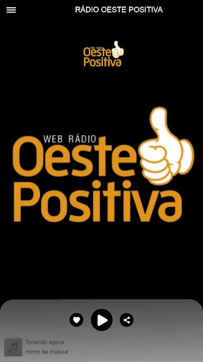 Android application RÁDIO OESTE POSITIVA screenshort