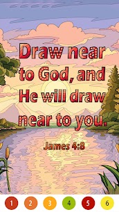 Bible Color Paint By Number 7