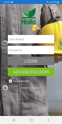 Android application HaifaSafe screenshort