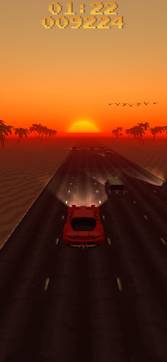 Low-poly Sunset Escape Screen 3