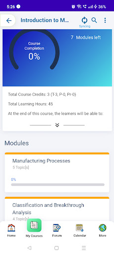 Medhavi Skills University Screen 3