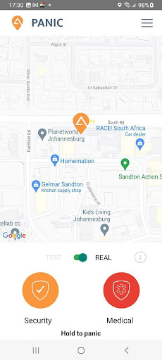 Always Safe Panic App Screen 3