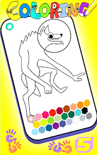 Baixar Nabnab Coloring Book Game para PC - LDPlayer