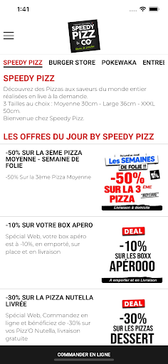 Speedy Pizz Screen 2