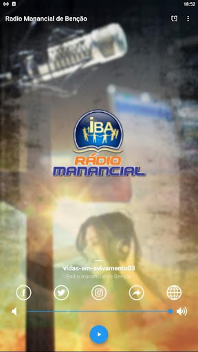 Android application Radio Manancial IBACI screenshort