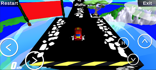 Android application Micro Racing-via sky screenshort