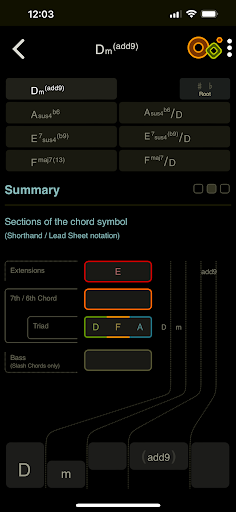 Oolimo Guitar Chords Screen 2