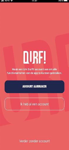 Android application DURF screenshort