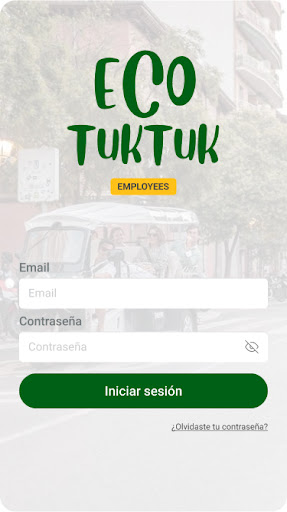 Android application Eco Tuk Tuk screenshort