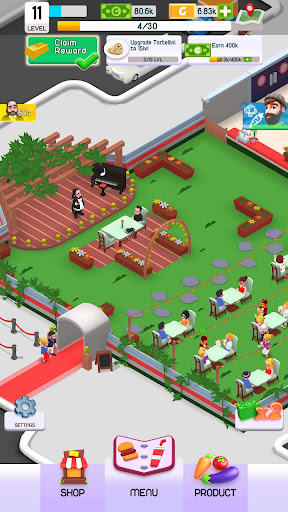 Restaurant Empire Tycoon Idle apkpoly screenshots 3