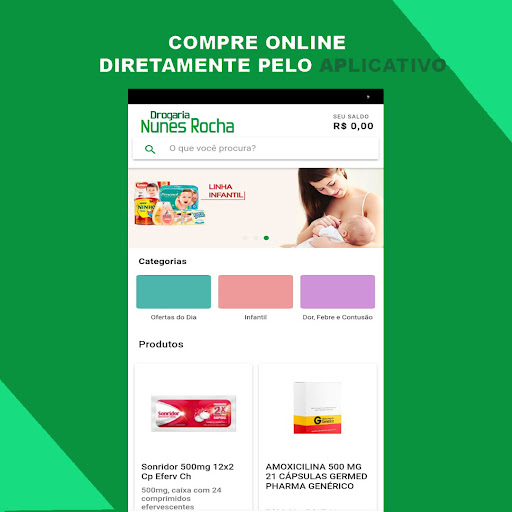 Android application Drogaria Nunes Rocha screenshort