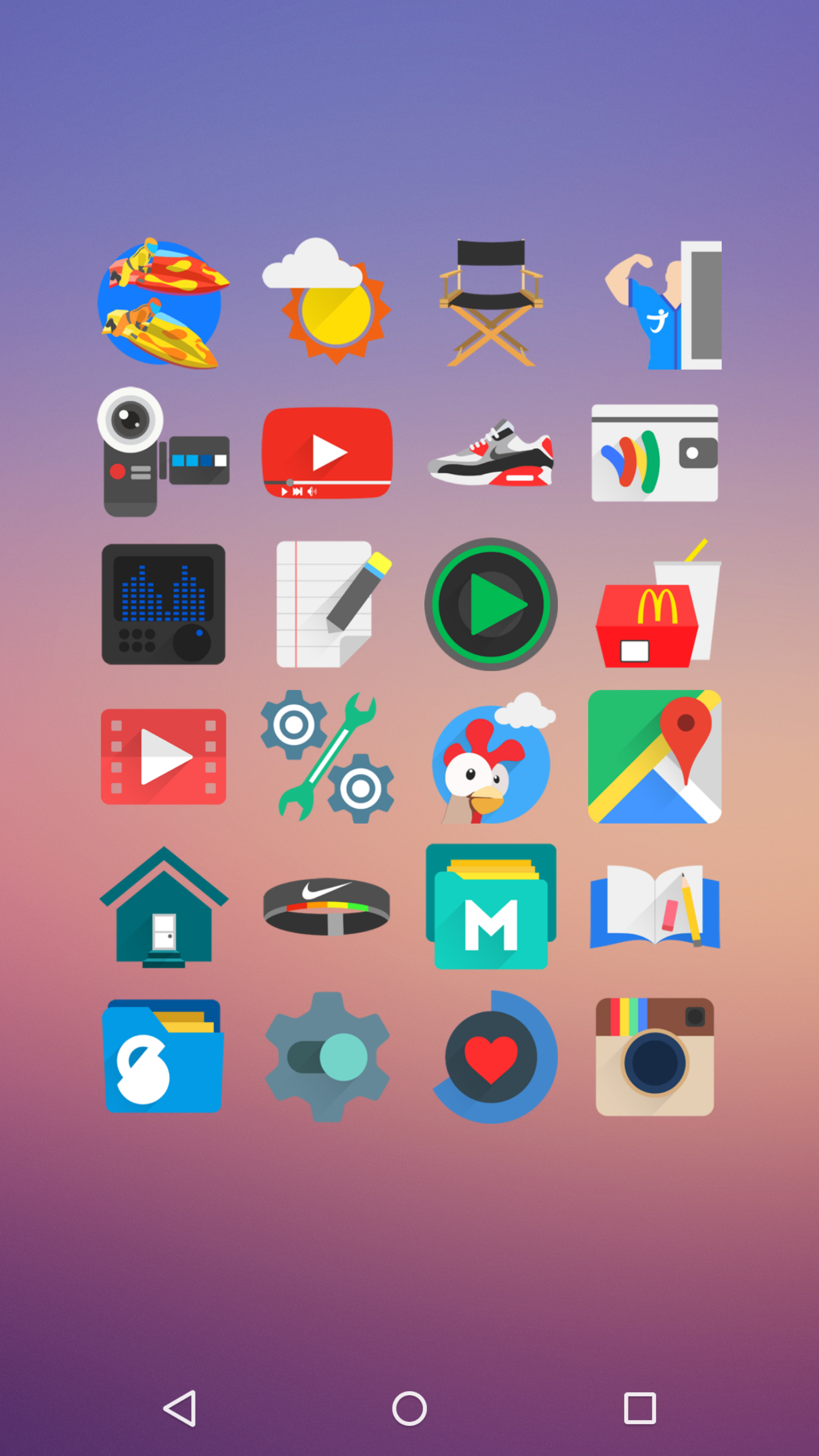 Android application Rewun - Icon Pack screenshort