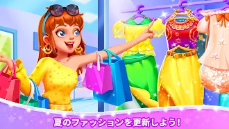 Game screenshot リトルパンダのおとめタウン apk download