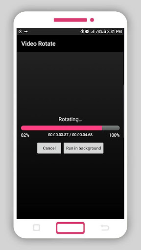 Screenshot of Smart Video Rotate and Flip
