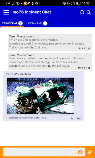 moPS App Engine Screen 2