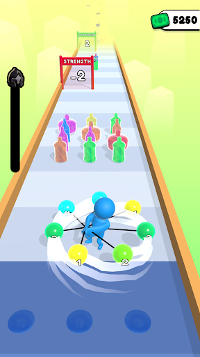 Android application Ball Toss Runner screenshort