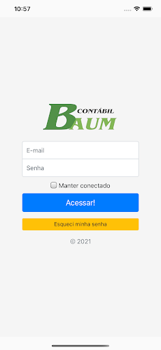 Android application Contábil Baum screenshort