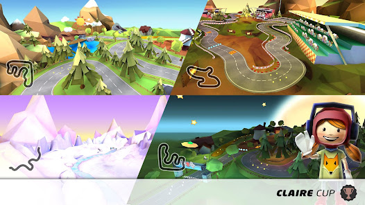 Imágen 4 KING OF KARTS: 3D Racing Fun android