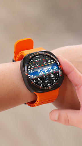 N-SPORT617 Digital Color Face Screen 2