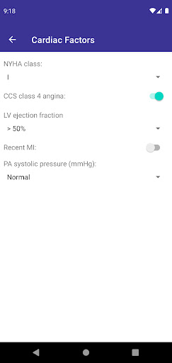 EuroSCORE II Screen 3
