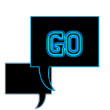 GO SMS - Techno Glow 3 icon