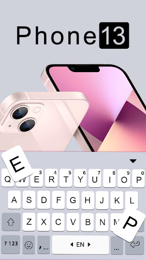 Phone 13 Pink Keyboard Backgro Screen 2