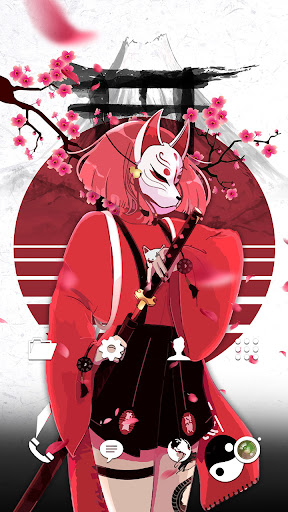 Wallpaper-Sakura Samurai Screen 2