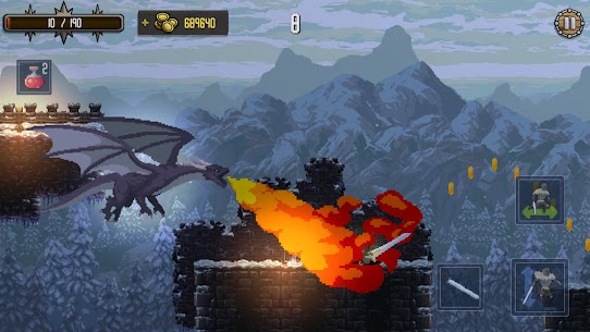 Deathblaze: Action Platformer 1.6.0 MOD APK (GOD MODE | DUMB ENEMY) 5