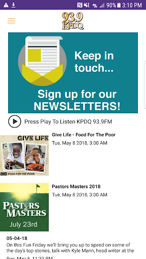 App screenshot