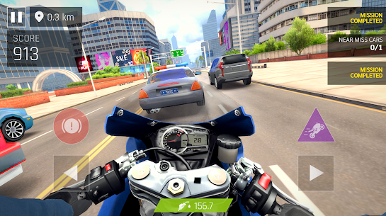 Free Real Moto Rider  Traffic Race Mod Apk 3
