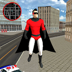 Cover Image of 下载 Flying SuperHero Rope Vegas Rescue 2.8 APK