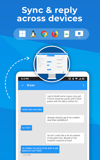 Screenshot of Pulse SMS (Phone/Tablet/Web)